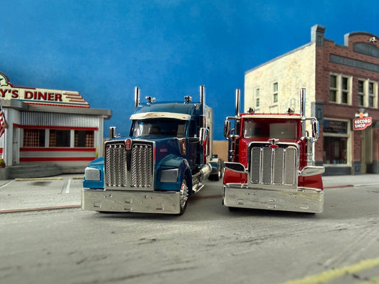 Kenworth W990 und Peterbilt 589 - die neusten Klassiker neu von HO Logistics Replicas
