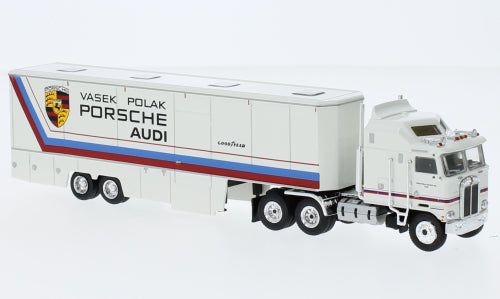 Kenworth K 100 Aerodyne Renntransporter, Porsche Audi Vasek Polak